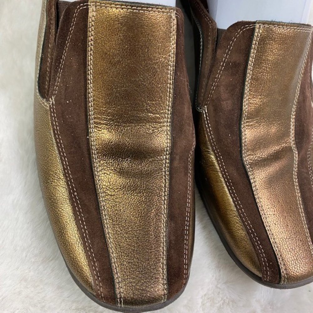 Sesto Meucci Leather Mules, size 9 - Picture 4 of 12